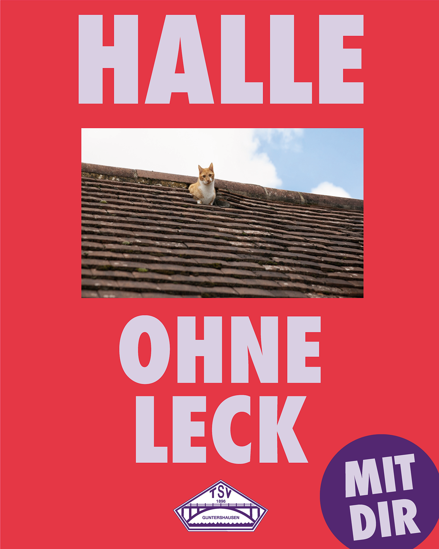 Halle ohne Leck